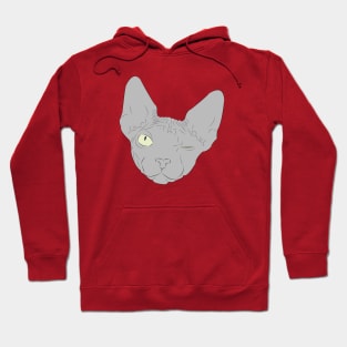 Winking Sphynx Hoodie